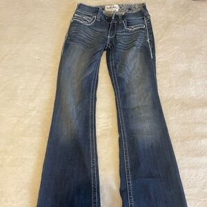 Ariat Real Denim Mid Rise Bootcut 28L Jeans
